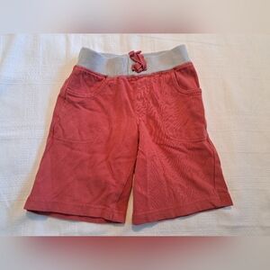 Gymboree boys size 4T orange & gray shorts, play condition